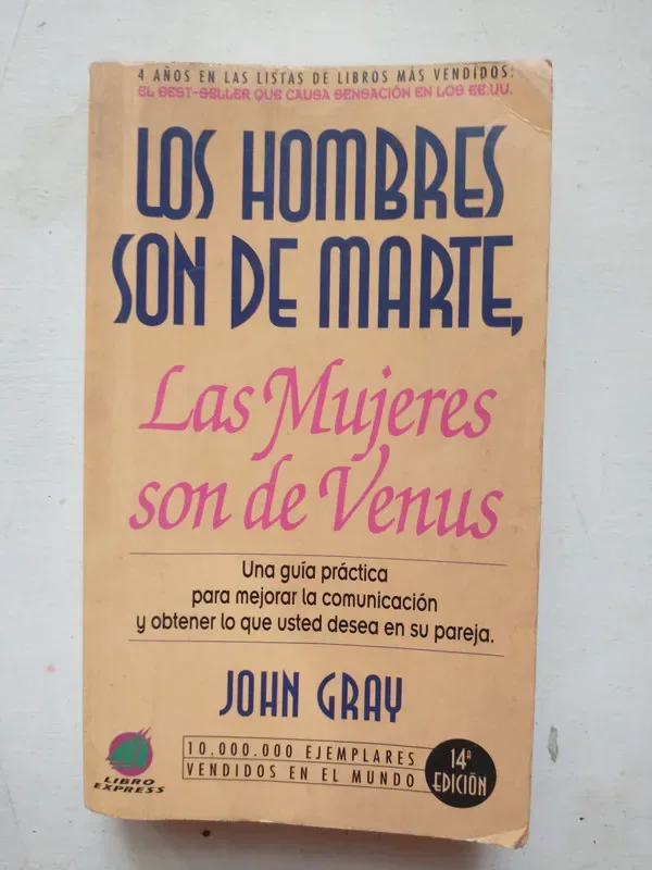 Los hombres son de Marte, las mujeres de Venus
