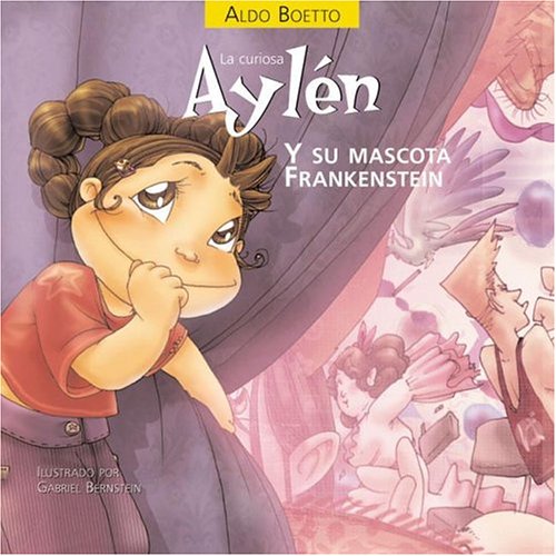 La curiosa Aylén y su mascota Frankenstein