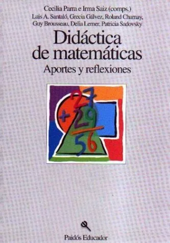 Didáctica de matemáticas: aportes y reflexiones cover