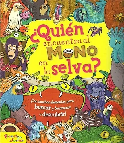Quien Encuentra Al Mono En La Selva cover