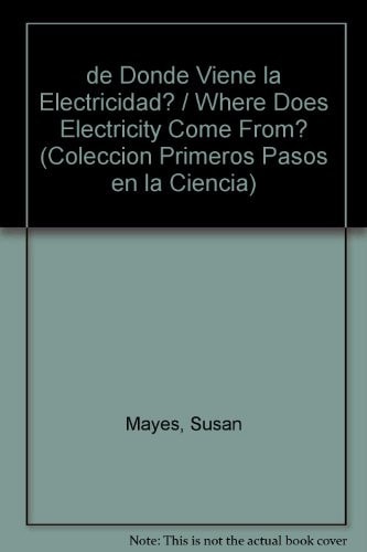 ¿De donde viene la electricidad?