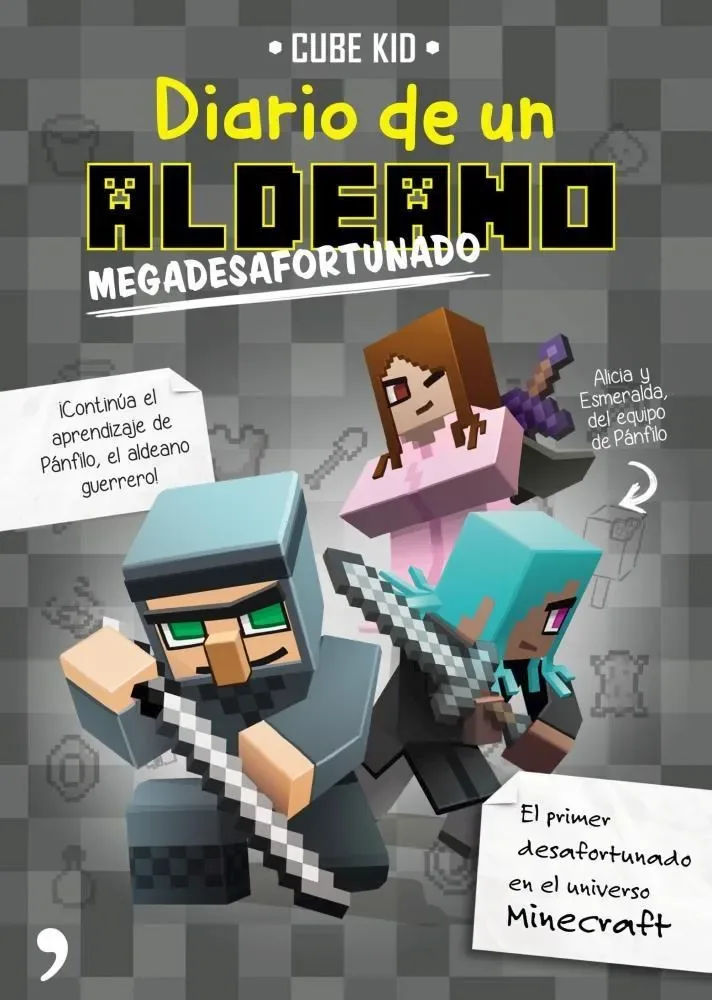 Minecraft: Diario de un aldeano megadesafortunado cover