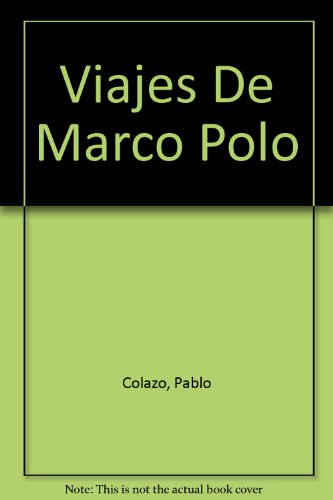 Viajes De Marco Polo cover