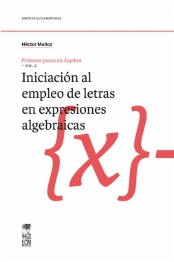 Iniciación al empleo de letras en expresiones algebraicas cover