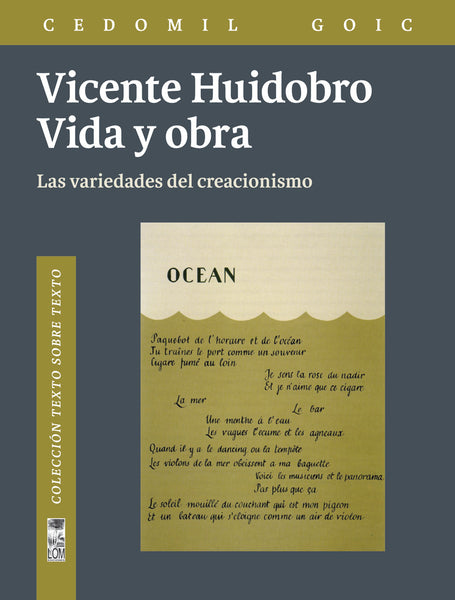 Vicente Huidobro vida y obra cover