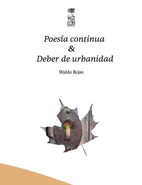 Poesía continua & deber de urbanidad (antología 1965-2001)