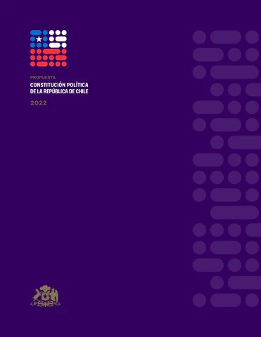 Propuesta: Constitución política de la República de Chile cover