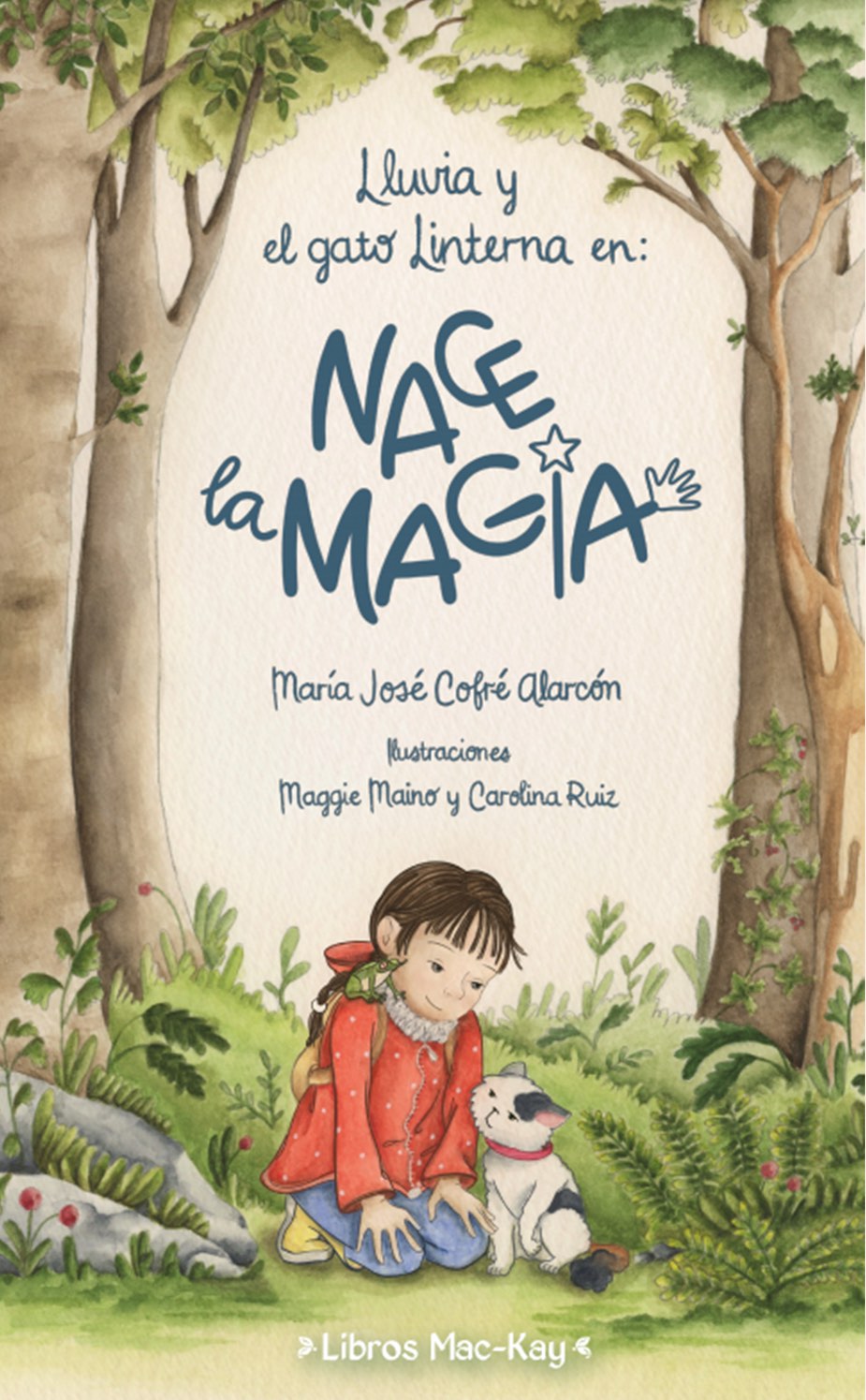 Lluvia y el gato linterna en cover