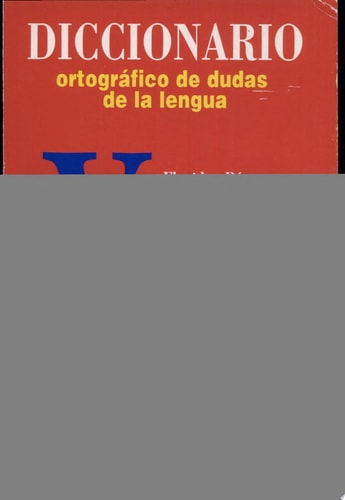 Diccionario Ortografico de Dudas de la L cover