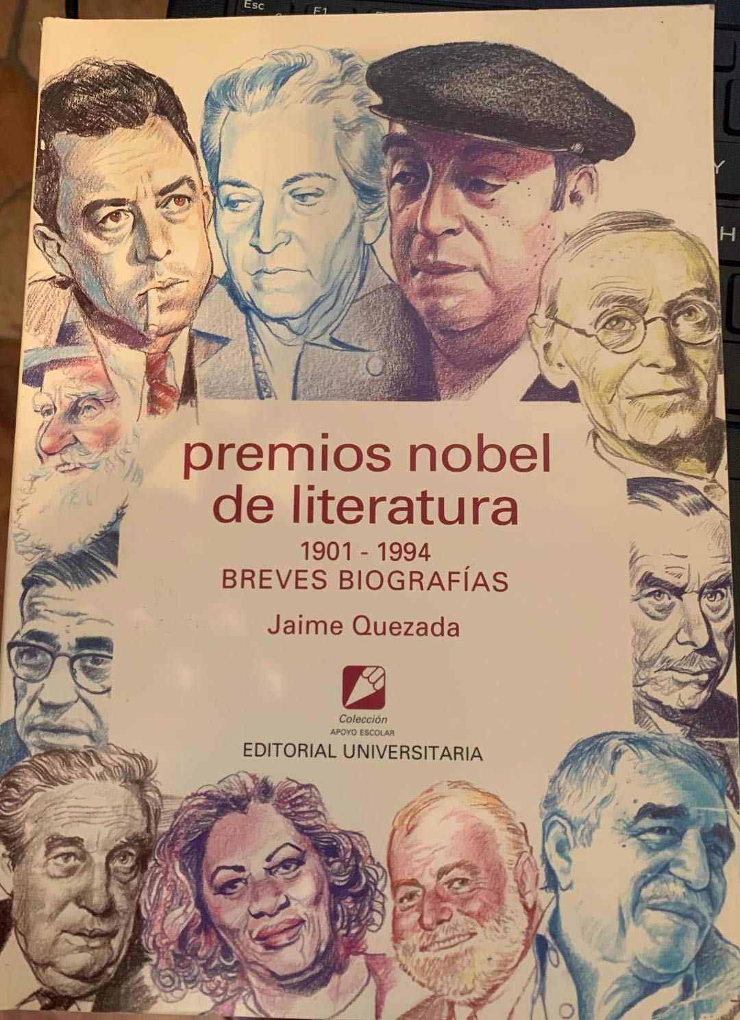 Premios nobel de literatura cover