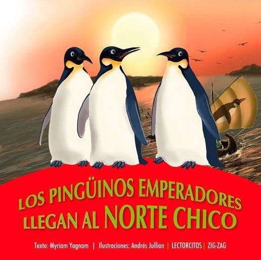 Los pingüinos emperadores llegan al Norte Chico cover