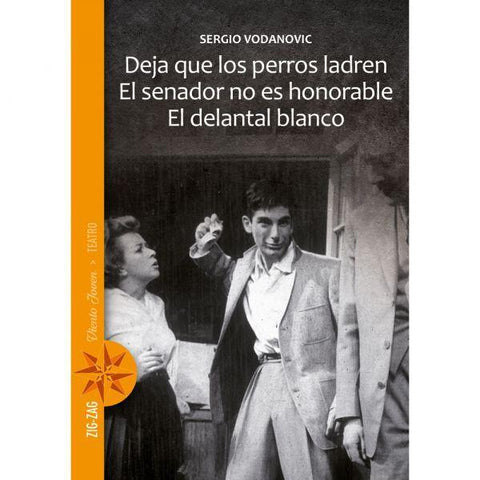 Deja que los perros ladren el senador no es honorable el delantal blanco cover