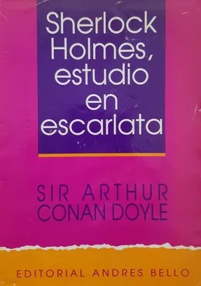 Sherlock Holmes: estudio en escarlata cover