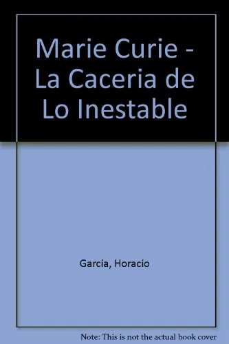 Marie Curie cover