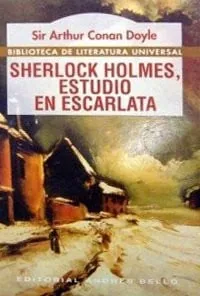 Sherlock Holmes: estudio en escarlata cover
