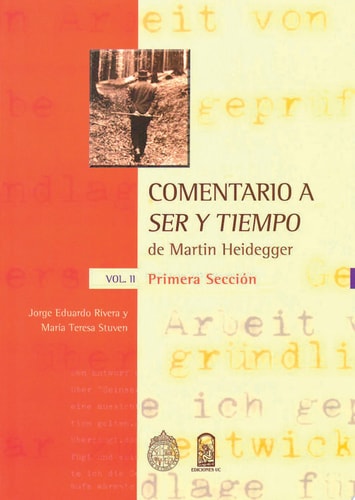 Comentario a ser y tiempo II cover