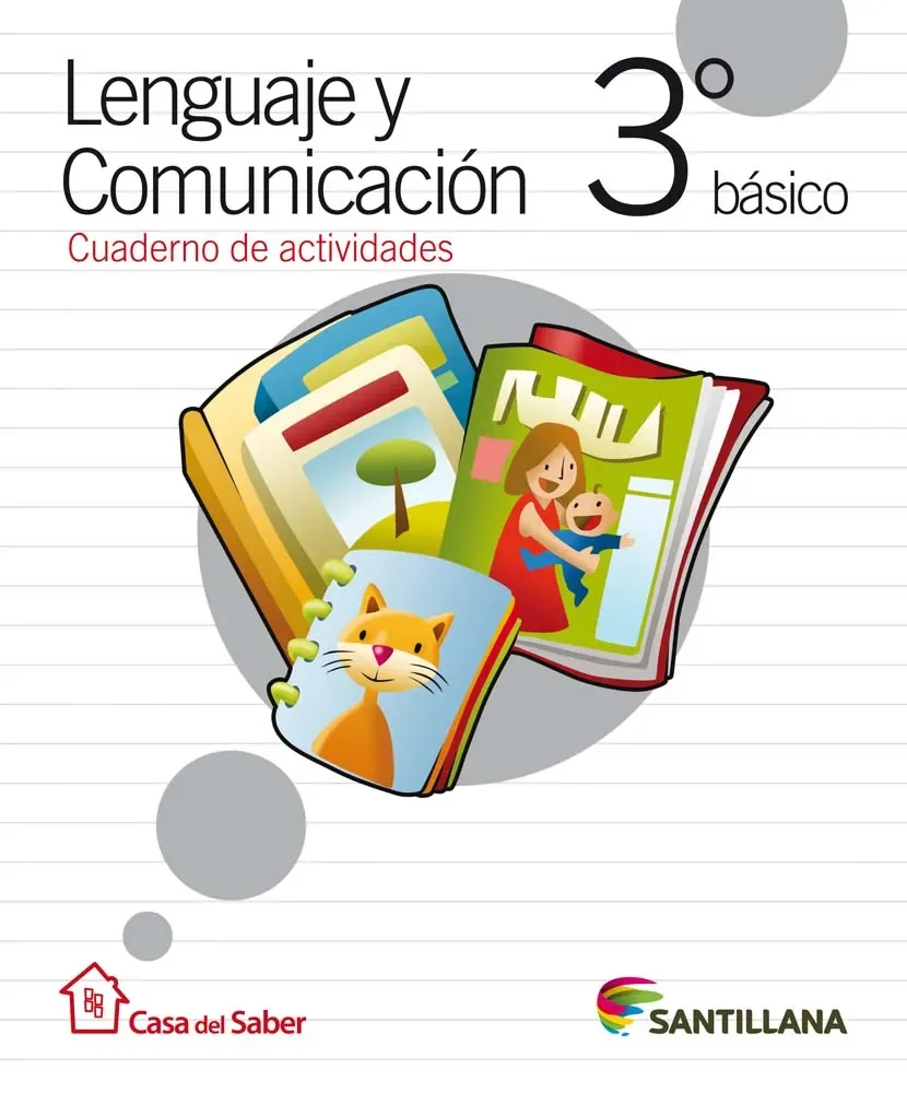 Lenguaje y comunicación 3° básico cuaderno d actividades cover