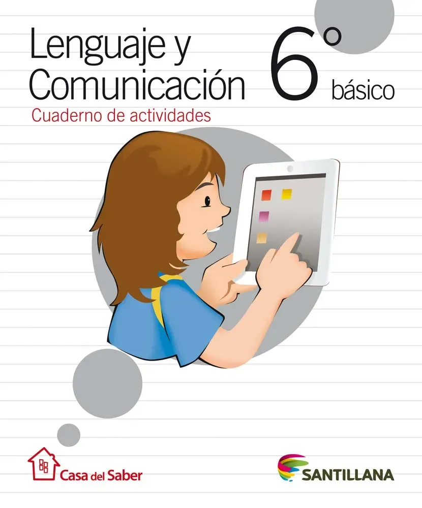Lenguaje 6° básico Cuaderno de Actividades cover