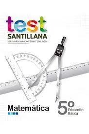 Test Santillana 5° Básico Matemática SIMCE cover
