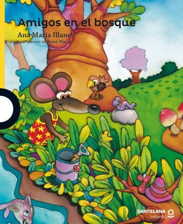 Amigos en el bosque