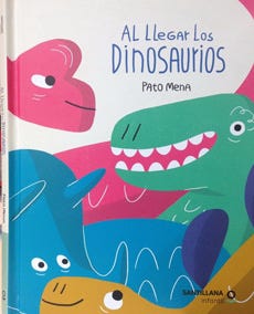 Al llegar los dinosaurios cover