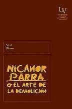 Nicanor parra o el arte de la demolicion cover