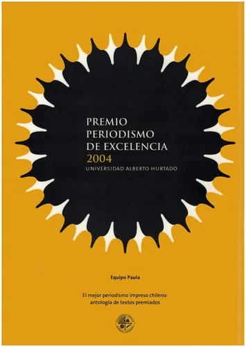Premio Periodismo De Excelencia 2003 cover