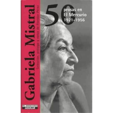Gabriela Mistral 50 prosas cover
