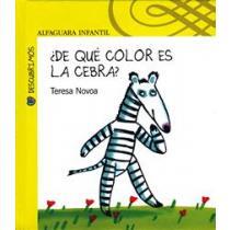 ¿De qué color es la cebra?