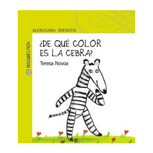 ¿De qué color es la cebra?