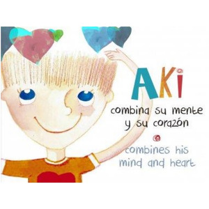 Aki combina su mente y su corazón