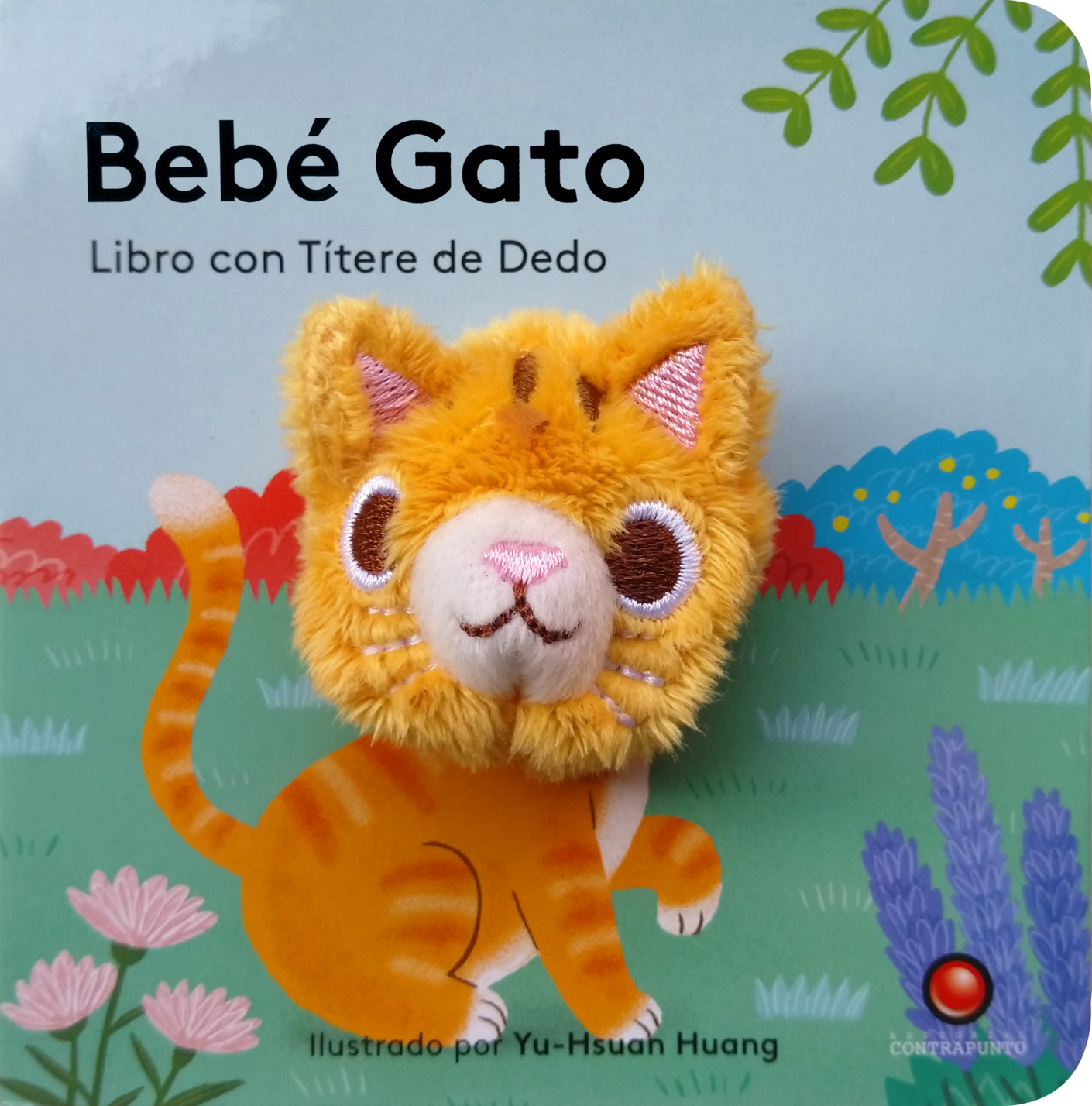 Bebé Gato : Libro con titere de dedo