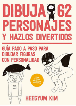 Dibuja 62 personajes y hazlos divertidos cover