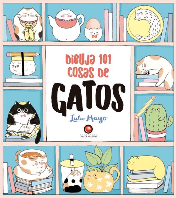 Dibuja 101 Cosas De Gatos cover