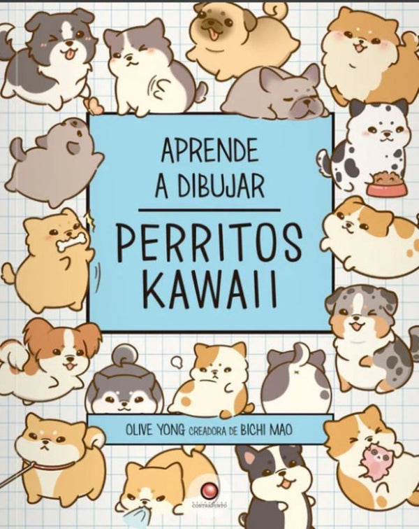 Aprende a dibujar Perritos Kawaii