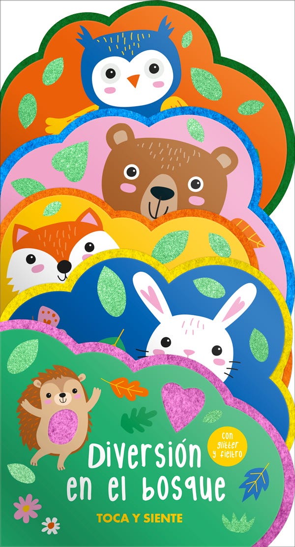 Diversión en el bosque : Toca y siente cover