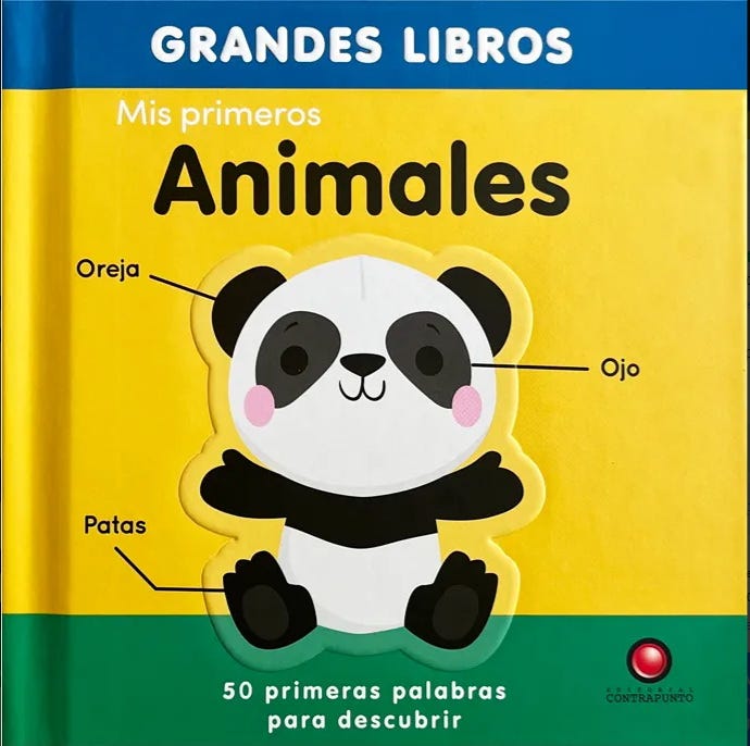 Mis primeros animales : 50 primeras palabras para descubrir