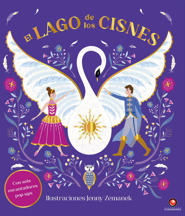 El Lago De Los Cisnes. Pop Up cover
