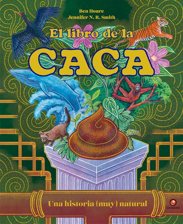 El libro de la caca : Una historia (muy) natural cover