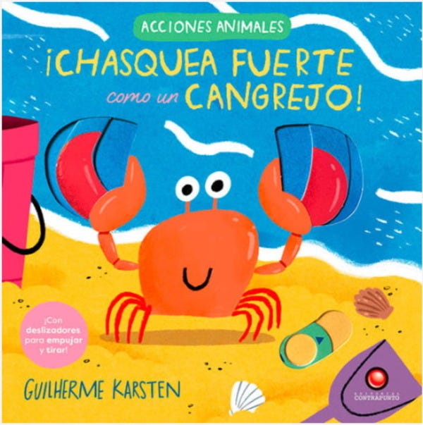 ¡Chasquea fuerte como un cangrejo!