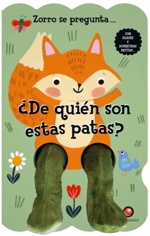 Zorro se pregunta... ¿De quién son estas patas?