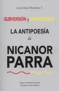 La antipoesia de nicanor parra cover