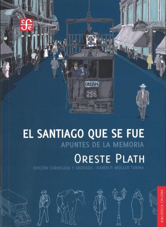 Santiago que se fue : Apuntes para la memoria cover