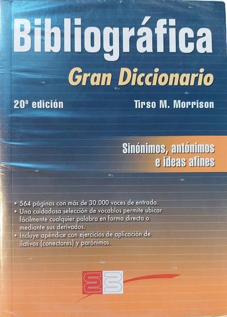 Gran Diccionario Sinónimos, Antónimos e Ideas Afines cover