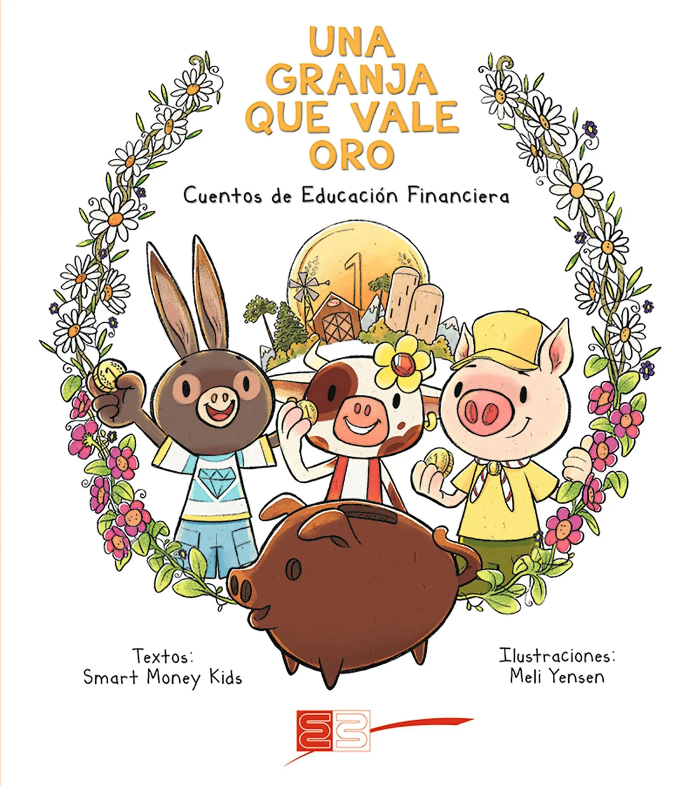 Una granja que vale oro, cuentos de educación financiera cover