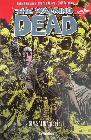 The walking dead cover