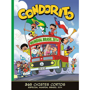 Especial Mundial Brasil 2014. 365 chistes cortos para reír todos los días, Condorito cover