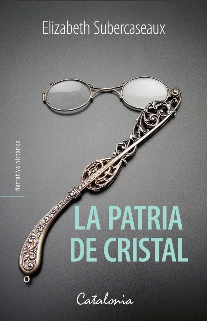 La patria de cristal cover