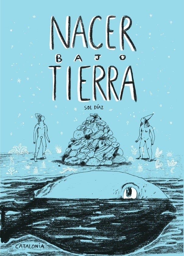Nacer bajo tierra cover