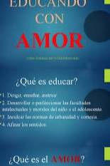 Educando con amor y autoridad cover